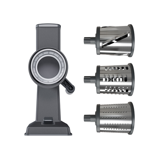 ZYLISS Gourmet Premium Rotary Drum Grater with 3 Drums