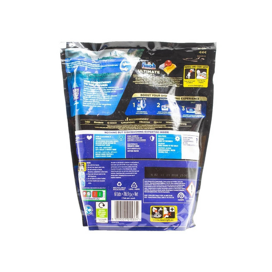 FINISH POWERBALL DISHWASHING TABLETS POWER ALL IN 1 LEMON SPARKLE PK75