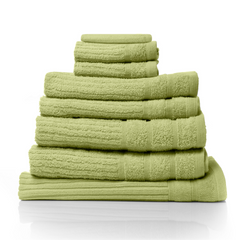 ROYAL COMFORT EDEN EGYPTIAN COTTON 600 GSM 8 PIECE TOWEL PACK BLUSH