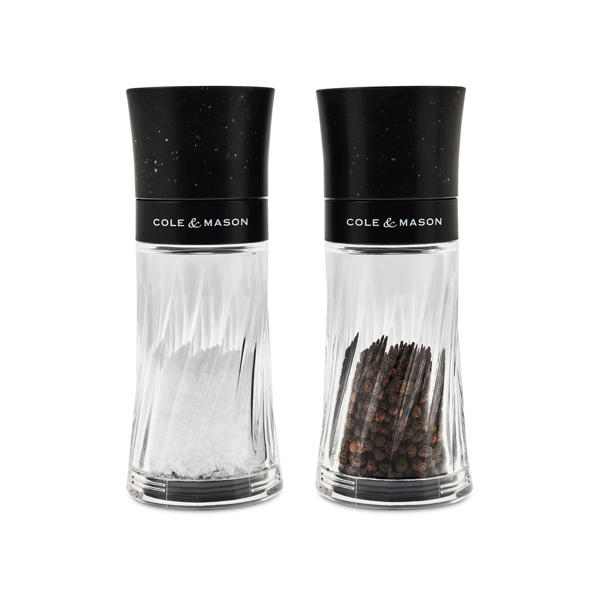 COLE & MASON Warwick Inverta 150mm Salt and Pepper grinder Gift Set