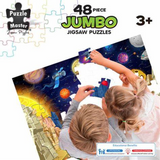 Puzzle Master  48 Piece Jumbo Floor Puzzle Space Explorer