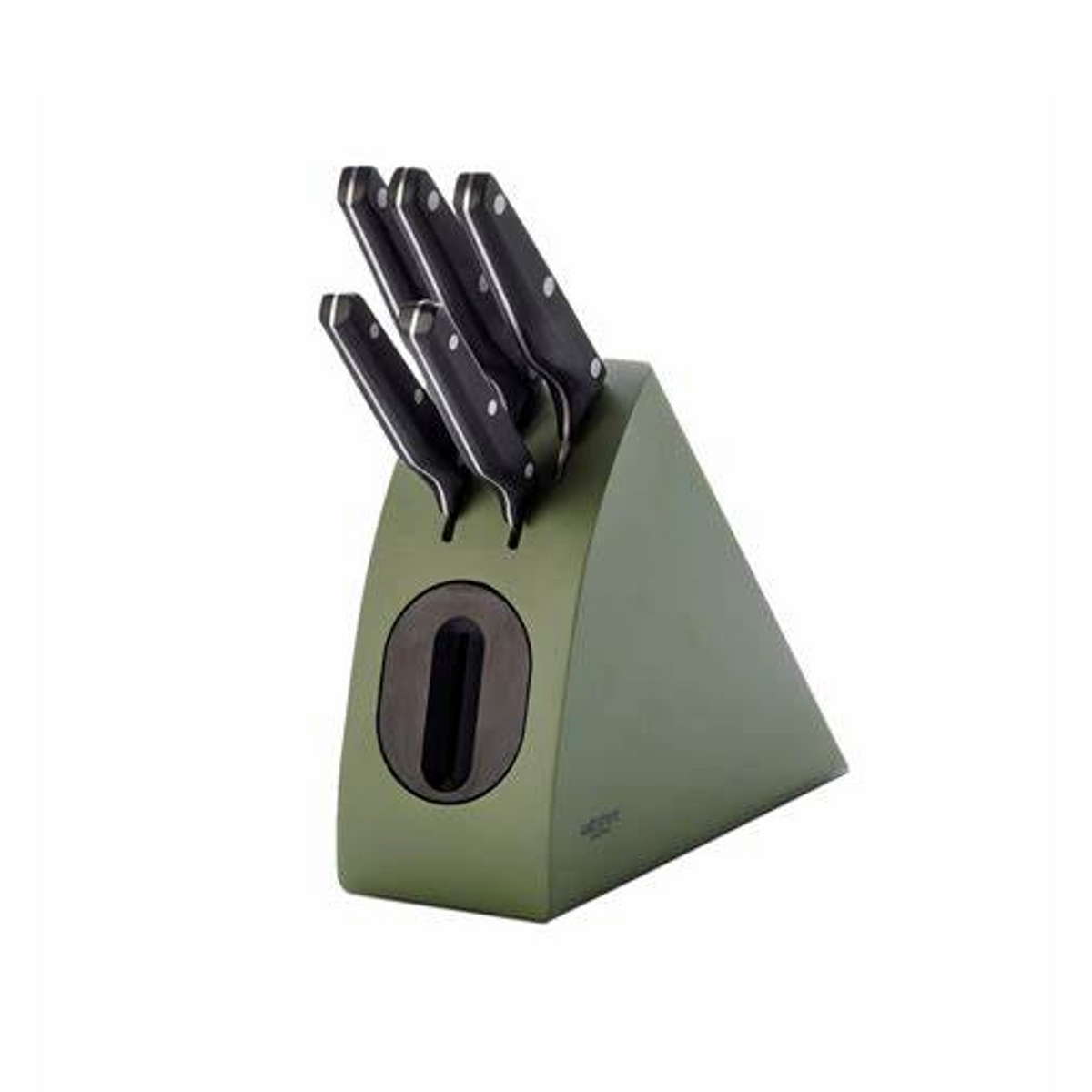 WILTSHIRE STAYSHARP TRIPLE RIVET SAGE RADIUS 6PC BLOCK SET