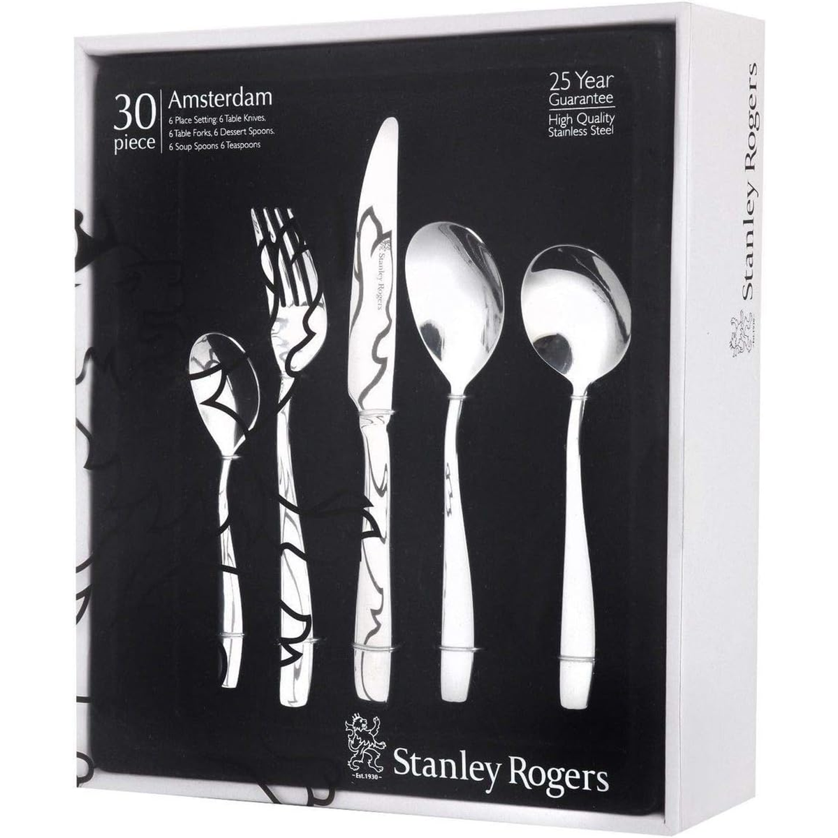 STANLEY ROGERS AMSTERDAM 30PC CUTLERY SET