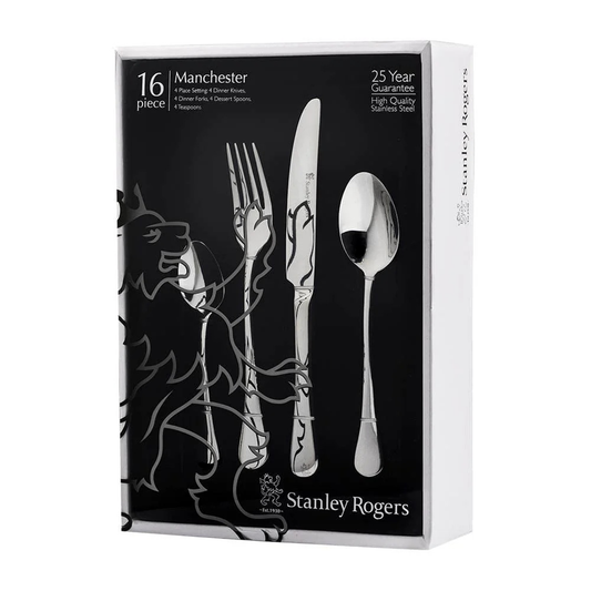 STANLEY ROGERS MANCHESTER 16PC CUTLERY SET