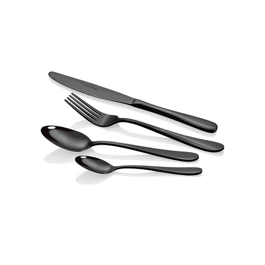 STANLEY ROGERS ALBANY ONYX 16PC CUTLERY