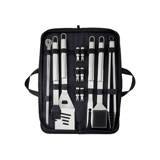 WILTSHIRE BAR B STAINLESS STEEL TOOL SET 20PC
