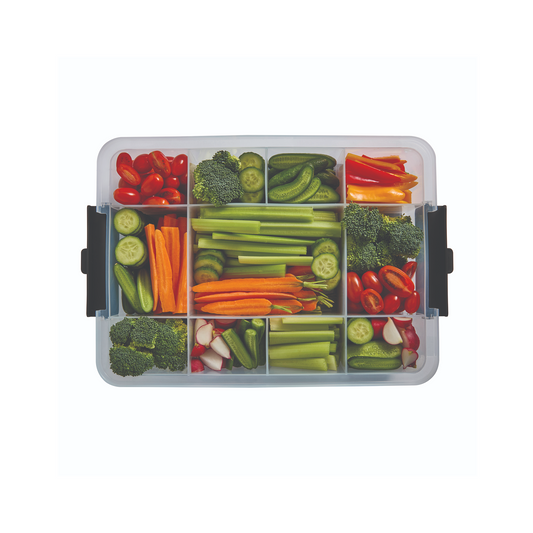 FARBERWARE SNACKLEBOX BAMBOO BOARD AND BOX 20X32CM