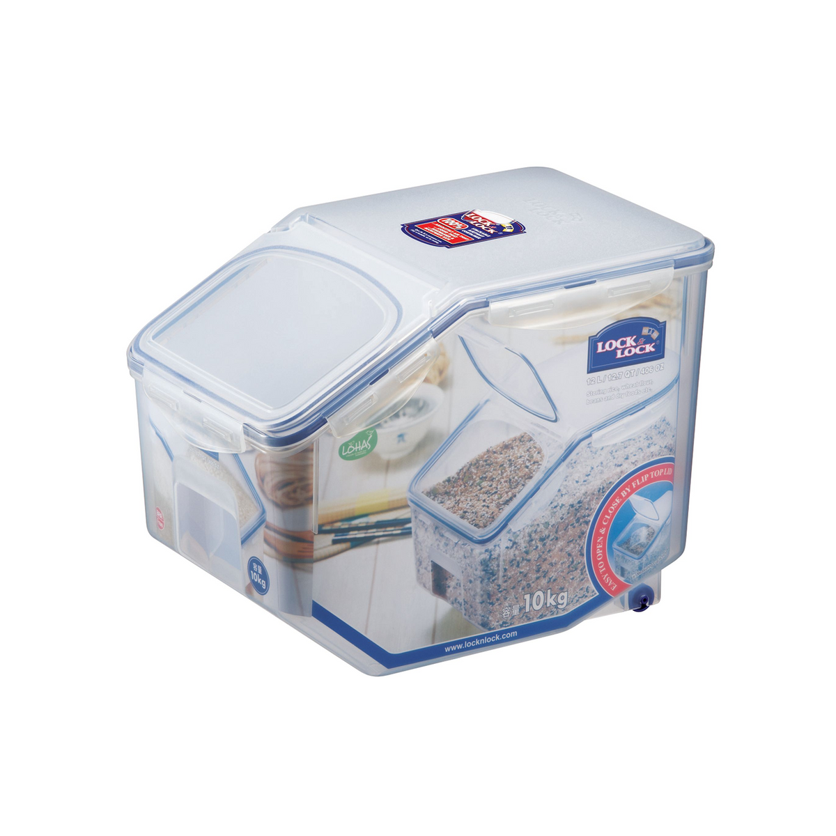 LOCKNLOCK Rice Case w/Cup - 12L