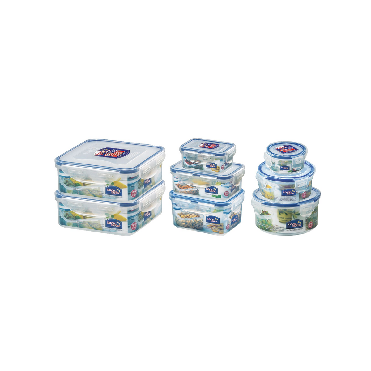 LOCKNLOCK Classic 8 Piece Set