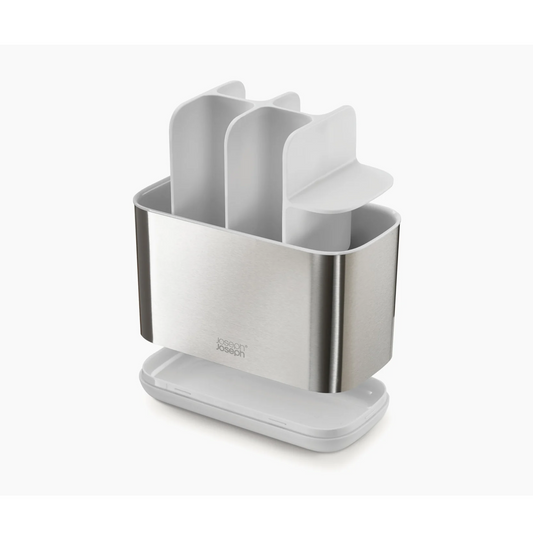 JOSEPH JOSEPH EasyStore Steel Toothbrush Caddy Large
