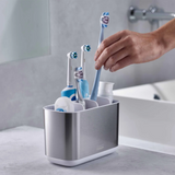 JOSEPH JOSEPH EasyStore Steel Toothbrush Caddy Large