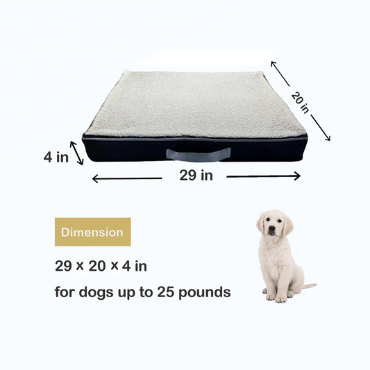 WUF & MIO Pet Bed small 73.7 x 50.8 x 10.2 cm