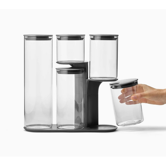 Joseph Joseph Podium Stainless-steel Storage Container Set