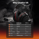 QB WIRELESS NOSE CANCELLING PROTECTIVE HEADPHONES