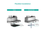 ACTIVIVA Heavy Duty Dual Monitor Screen Gas Spring Monitor Arm