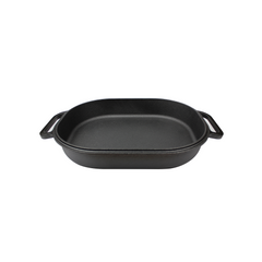 CLASSICA PRE-SEASONED CAST IRON BREAD BAKING PAN - SIZE: 39 X 26CM
