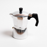 COFFEE CULTURE SILVER COFFEE MAKER - 3 CUP