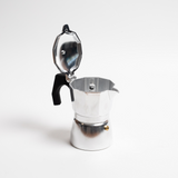 COFFEE CULTURE SILVER COFFEE MAKER - 3 CUP