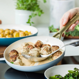 GREENPAN SHADES CERAMIC 3PC FRYPAN SET 20cm, 24cm and 28cm