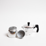 COFFEE CULTURE SILVER COFFEE MAKER - 3 CUP