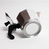 COFFEE CULTURE SILVER COFFEE MAKER - 6 CUP