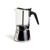 COFFEE CULTURE HEAVY DUTY MOKA POT, 4 CUP
