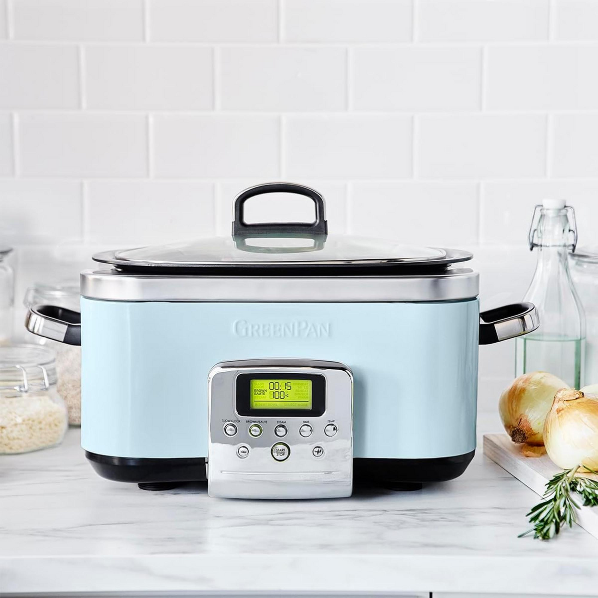 GREENPAN CERAMIC SLOW COOKER 6L