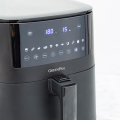 GREENPAN BISTRO AIRFRYER 7.2L WITH REMOVABLE BASKET BLACK