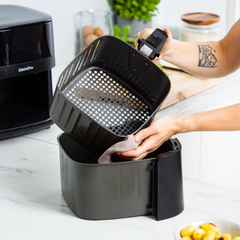 GREENPAN BISTRO AIRFRYER 7.2L WITH REMOVABLE BASKET BLACK