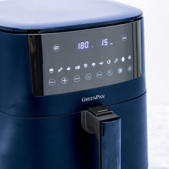 GREENPAN BISTRO AIRFRYER 7.2L WITH REMOVABLE BASKET OXFORD BLUE