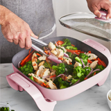 GREENLIFE BY GREENPAN ELECTRIC FRYPAN PINK
