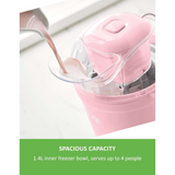 GREENLIFE ICE-CREAM MAKER BLACK