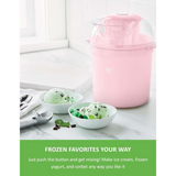 GREENLIFE ICE-CREAM MAKER BLACK