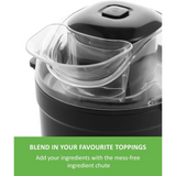GREENLIFE ICE-CREAM MAKER BLACK