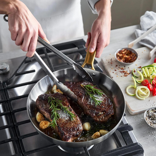 GREENPAN PADOVA STAINLESS STEEL FRYPAN