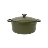 Classica Cast Iron Dutch Oven 26cm, Olive Green