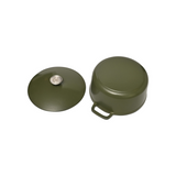 Classica Cast Iron Dutch Oven 26cm, Olive Green