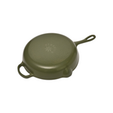 Classica Cast Iron Skillet 28cm, Olive Green