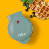 DAVIS & WADDELL ELECTRIC MINI WAFFLE MAKER GREEN