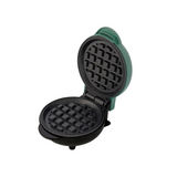 DAVIS & WADDELL ELECTRIC MINI WAFFLE MAKER GREEN