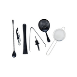 DAVIS & WADDELL BAR SET WITH STAND 11PCE