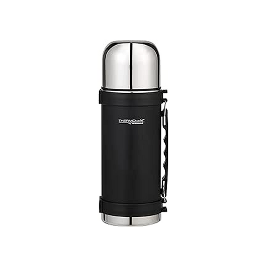 THERMOS VACUUM INSULATED FLASK 1L MATTE BLACK