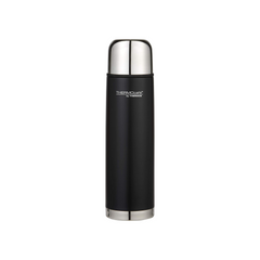 THERMOS VACUUM INSULATED SLIMLINE FLASK 1L MATTE BLACK