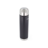 THERMOS VACUUM INSULATED SLIMLINE FLASK 1L MATTE BLACK