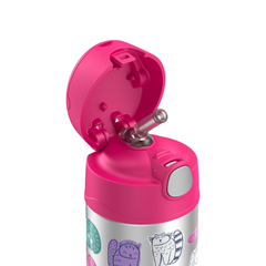 THERMOS FUNTAINER VACUUM INSULATED DRINK BOTTLE 355ML CATS