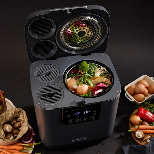 MASTERPRO XL 3.8L Smart Food Waste Disposal Dark Grey