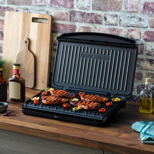 GEORGE FOREMAN Fit Grill Black | Large