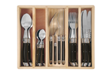 LAGUIOLE SILHOUETTE PREMIUM 24PC CUTLERY SET IN TRADITIONAL PINE BOX