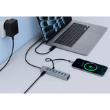 MBEAT 7-Port USB Hub with Dual USB-A & USB-C Connector
