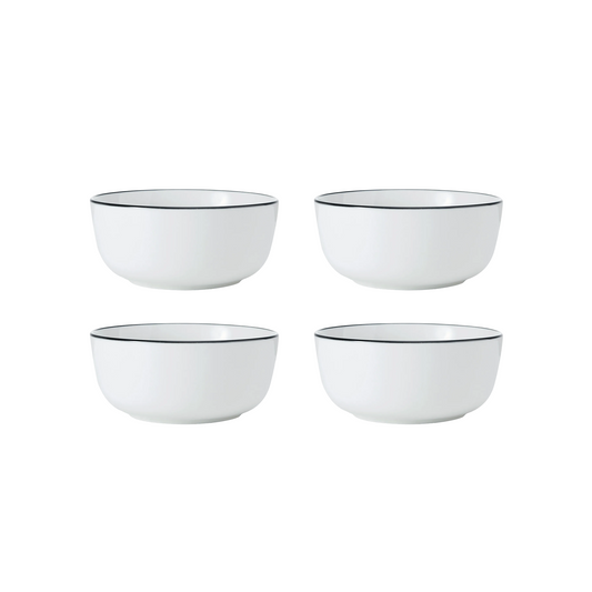 MIKASA LIMESTONE 12PC STONEWARE DINNER SET